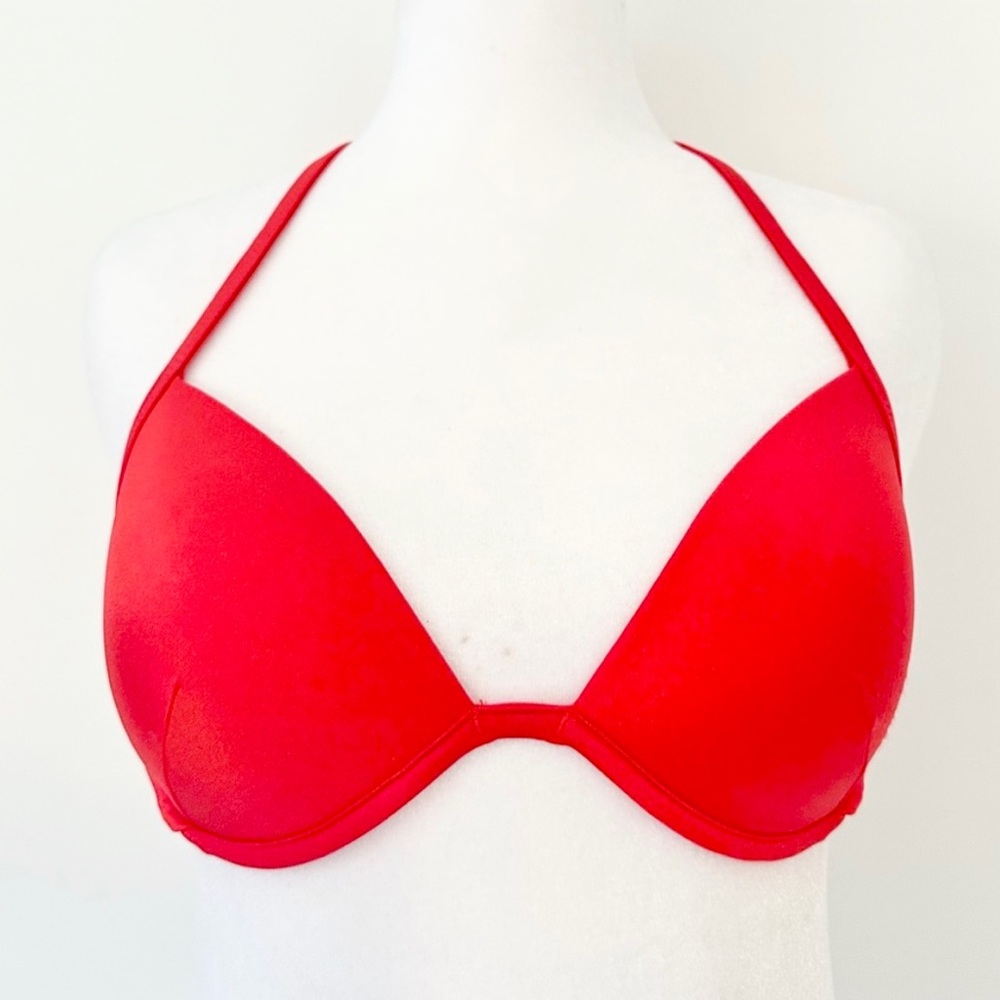 Victoria’s Secret Bikini Top Logo Shine Strap